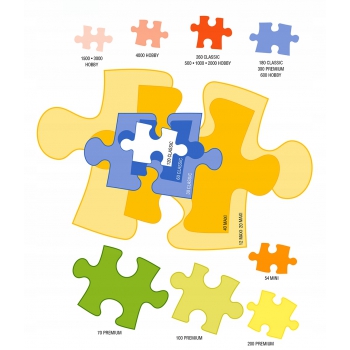 Puzzle 30 elementów PODWODNE ZWIERZĘTA Castor 4+