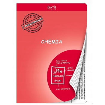 Zeszyt tematyczny CHEMIA A5/60 + ściąga GATIS