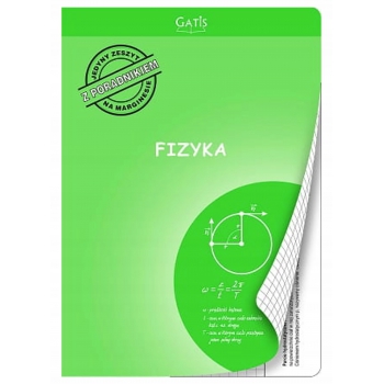 Zeszyt tematyczny FIZYKA A5/60 + ściąga GATIS
