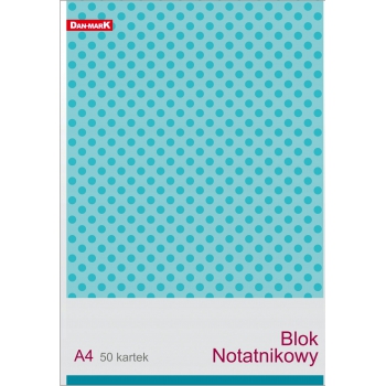Notatnik blok biurowy notes w kratkę A4 50