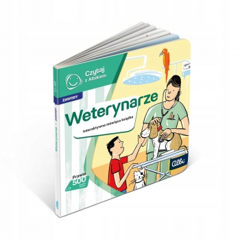 Czytaj z Albikiem mówiąca książka WETERYNARZE