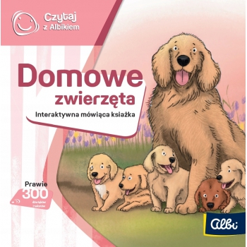 Czytaj z Albikiem mówiąca książka ZWIERZĘTA DOMOWE