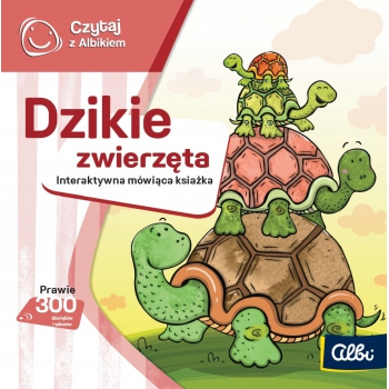 Czytaj z Albikiem książka mówi DZIKIE ZWIERZĘTA