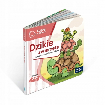 Czytaj z Albikiem książka mówi DZIKIE ZWIERZĘTA