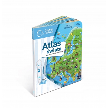 Czytaj z Albikiem mówiąca książka ATLAS ŚWIATA