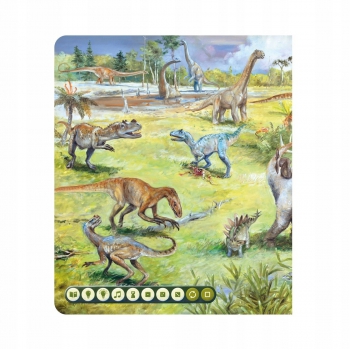 Czytaj z Albikiem mówiąca książka DINOZAURY