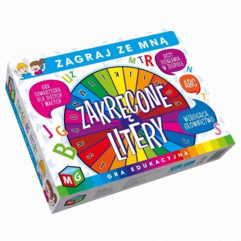 Gra ZAKRĘCONE LITERY zagadki nauka słów