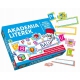 Nauka pisania liter AKADEMIA LITEREK puzzle 72 el