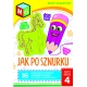 Zeszyt A4 edukacyjny KONIK rysowanie po śladzie