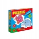 Moje pierwsze puzzle 6w1 ZWIERZĄTKA 2+ Baby 27 el